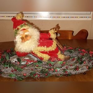 Drolleries Demdaco "Deep in Thought" Santa